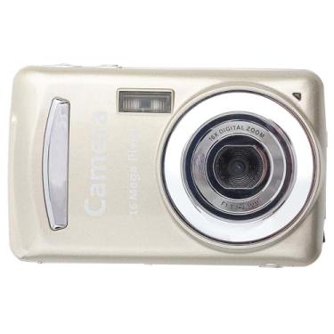 Imagem de Mini Câmera de Vídeo Digital Externa 5MP 720P Filmadora Sensor Superior Zoom 16X (Ouro)