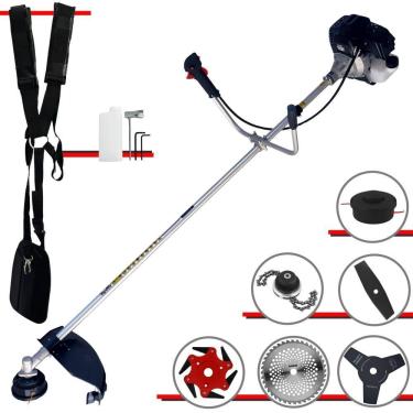 Imagem de Roçadeira à Gasolina Toyama Rt43lb25a 43cc 2t 1,7hp 6 Em 1