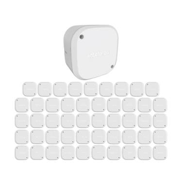 Imagem de Kit 50 Caixas de Passagem Plástica Câmeras Bullet/Dome Interno VBOX 11