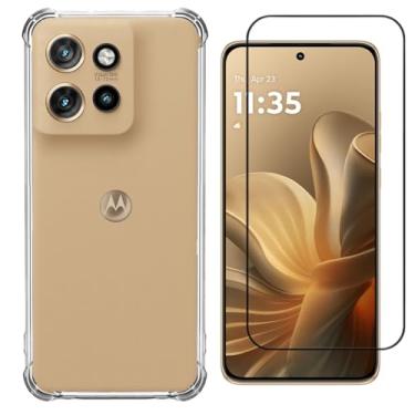 Imagem de Kit Capa Case Capinha e Película 3D Vidro Para Moto Edge 60 Neo - Phone Palace