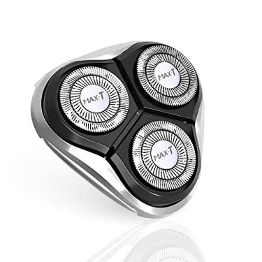 Imagem de MAX-T Cabeça de barbear de substituição - 100% original para MAX-T e ROAMAN RM8101, não adequada para RM 7109