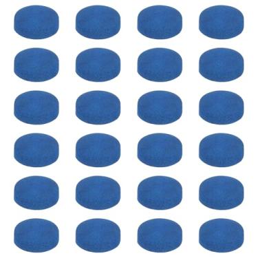 Imagem de YELARXI Pontas de taco de bilhar, kit de substituição de pontas de taco de sinuca, acessórios de reparo de tacos de piscina de couro de vaca - adequado para (tacos de mesa/suprimentos de jogos de