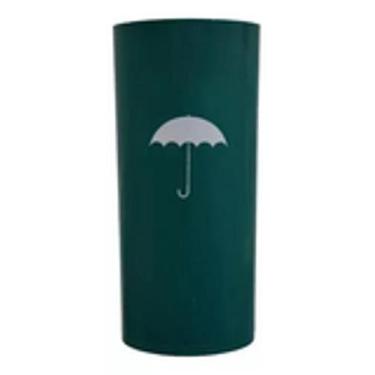 Imagem de Porta Guarda Chuva 22 Litros Plástico Com Adesivo - JSN, Verde