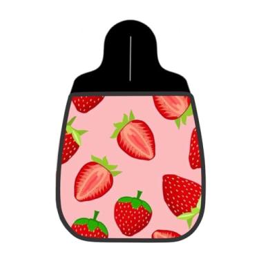 Imagem de Lixeira De Carro Organizador Lixinhocar Estampa Frutas Morango Doce