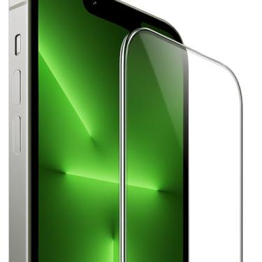 Imagem de Película de Vidro 3D iPhone 15 iPhone 15 Pro| Proteção Completa da Tela | Anti Impacto | Borda Curvada | Alta Sensibilidade ao Toque | Anti-Riscos | Vidro Temperado Premium | Instalação Fácil (iPhone 15/15Pro)