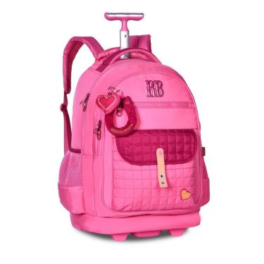 Imagem de Mochila De Rodas Rebecca Bonbon Chaveiro de Pelúcia
