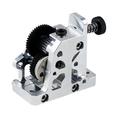 Imagem de Extrusora de engrenagem dupla - engrenagem de redução de aço duro com motor 36STH20, compatível com impressoras 3D CR10/CR10S/Ender3 V2/VORON(Silver)