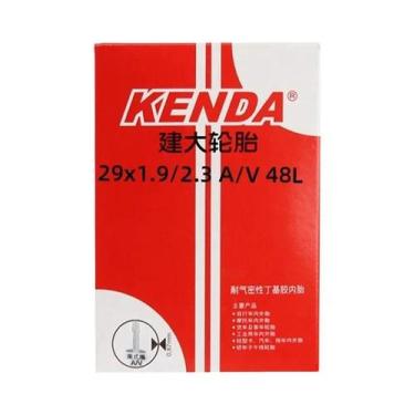 Imagem de 2 Peças De Câmara De Ar De Borracha Butílica KENDA Para Bicicleta, Vál