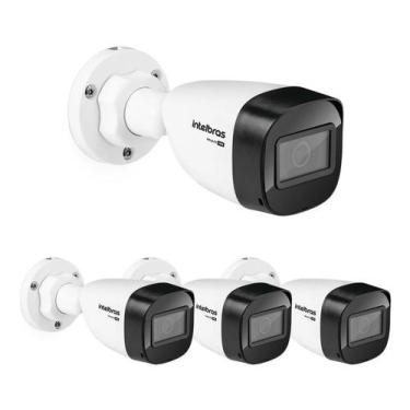 Imagem de Kit 4 cameras intelbras VHD 1130B G7 Infra vermelho 30 metros externa 