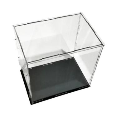 Imagem de Caixa De Exibição De Acrílico Transparente Para Blocos De Montar, Bone
