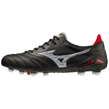 Imagem de Mizuno Tênis de futebol masculino Morelia Neo Iv Made in Japan Kl, Preto/branco, 40