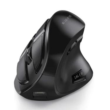 Imagem de Mouse Vertical Seenda Iwg Sgm01,Sem Fio, Recarregável, Preto