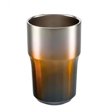 Imagem de COPO Inox Quente Frio Lindo Estioso Anti Derrapante 384ML(Laranja 384ml)