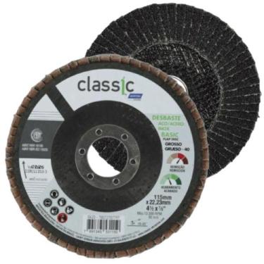 Imagem de Disco Flap R201 Classic 4.1/2"x7/8" Grão 40 Norton