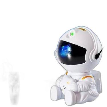Imagem de Luminária Astronauta Projetor Com Som E Cúpula Cristal