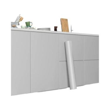 Imagem de Papel De Parede Industrial Cinza Cimento Autoadesivo Impermeável Para 