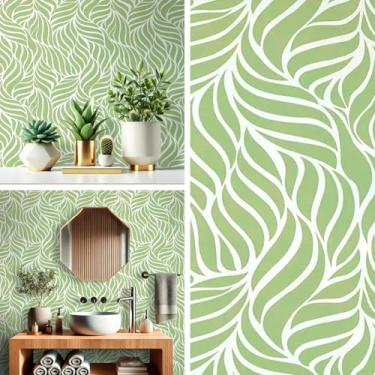 Imagem de Papel de Parede Adesivo Lavável Envelopamento Antimanchas 5 metros (Samambaia)