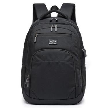 Imagem de Mochila Polo One Executiva Notebook Masculina Grande Espaçosa Reforçada 28 Litros-Unissex