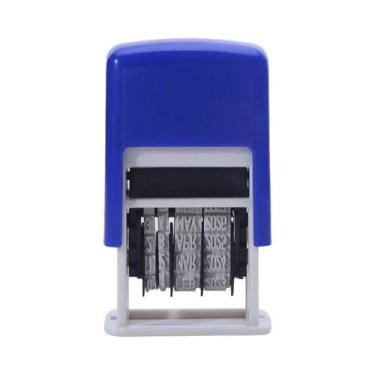 Imagem de Carimbo De Data Ajustável DIY Com Alça Universal 4mm Para Uso Em Escri