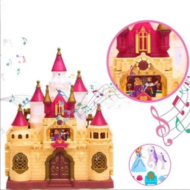 Imagem de Castelo Musical de Princesa com Boneca e Acessórios - Rick Imports