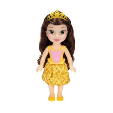 Imagem de Boneca Princesa Disney Bela Articulada 33Cm Tiara Multikids