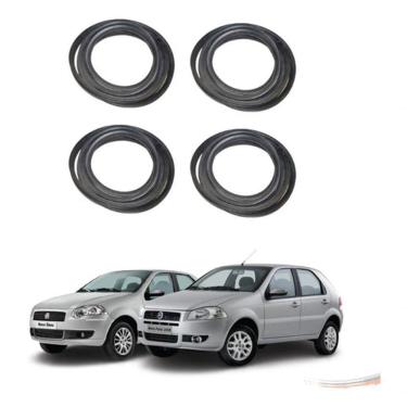 Imagem de Kit Borrachas de Porta para Palio Siena G2 Após 2005 Linha Premium Automotiva Uniflex