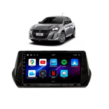 Imagem de Kit Multimídia Peugeot 208 GT Active Allure Style 2025 / 26 Android 9 