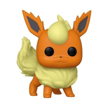 Imagem de Boneco Colecionável Flareon Pokémon em Vinil 10CM para Fãs e Colecionadores Funko Pop!