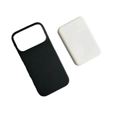Imagem de Capa Magnética De Fibra De Carbono Para iPhone 17 Air 16 plus 15 14 13