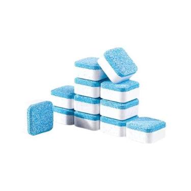 Imagem de Kit 12 Pastilhas Limpeza de Máquina de Lavar Roupas e Louças - B2