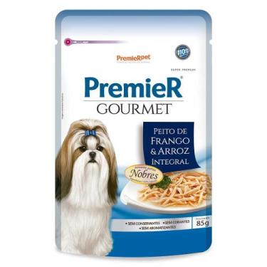 Imagem de Sachê Premier Gourmet Cão Peito De Frango/Arroz Integral 85G