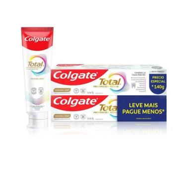 Imagem de Creme Dental Total Prevenção Ativa Original Mint Colgate 2x90g