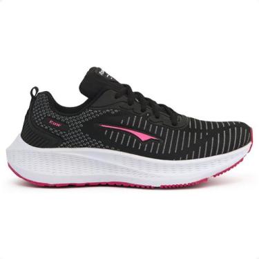 Imagem de Tênis Feminino Academia Caminhada Corrida RD116 - RDW, 34, Preto, Rosa