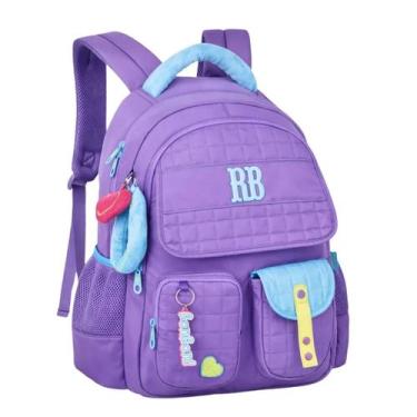 Imagem de Mochila Rebecca Bonbon Escolar Feminina 20L RB26239 Lilas