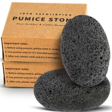 Imagem de Esfoliante para pés Pumice Stone Maryton Lava, 2 unidades