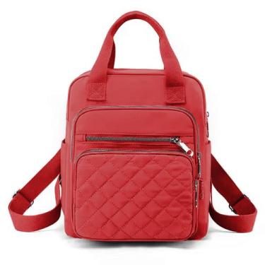 Imagem de Mochila Pequena Feminina Bolsa Grande Casual Trabalho Escola - M3M, Ún