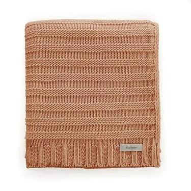 Imagem de Manta Decorativa de Tricot Elana Âmbar- Karsten