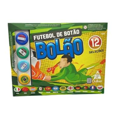 Imagem de Futebol de Botão Bolão 12 Seleções Gulliver