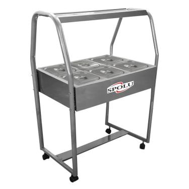 Imagem de Buffet Salada Infantil Spolu Gelo-X 6 Cubas Frias SPL-511IF
