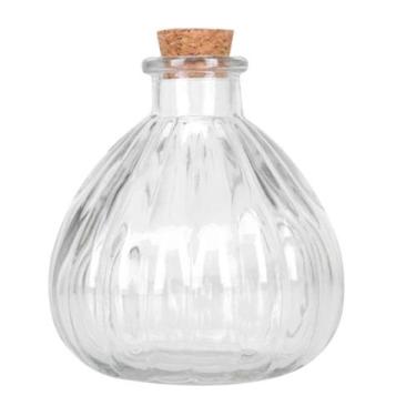 Imagem de Kit 6 Garrafas de Vidro Com Rolha 250ml - Gici Casa