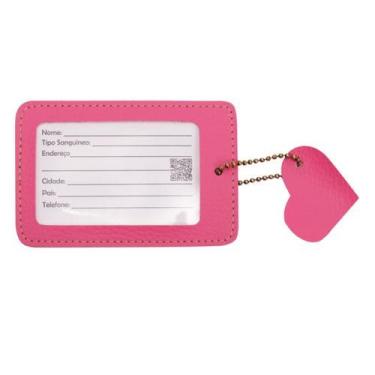Imagem de Tag de Identificação para Malas Artlux ID002, Pink