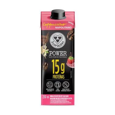 Imagem de Cappuccino Pronto Napolitano Power 3 Corações 250ML