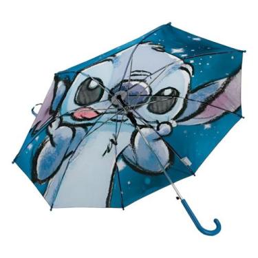 Imagem de Guarda Chuva Infantil Criança Stitch Disney Automático 48cm - Tuut