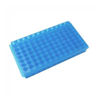 Imagem de Estante Dupla Face Autoclavável para 96 Microtubos de 0,5 e 1,5/2.0ml 
