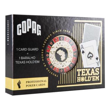 Imagem de Jogo de Cartas Pro Texas Hold'Em Com Card Guard Copag - 31762