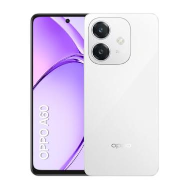 Imagem de Smartphone OPPO A60 256GB 8GB Ram 50MP AI Câmera Bateria 5100 mAh 45W Branco