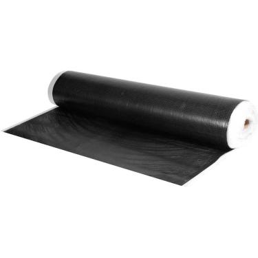 Imagem de Manta Asfáltica 1150301010 Impermeabilização Excelente Aderência Preto Vonder 1M X 10M