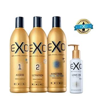 Imagem de Exoplastia Kit de Cabelo - Alisamento e Reestruturação - KUP Keratin Ultra-Peptides - Sem Formol e Glutaraldeído - Dura até 4 Meses
