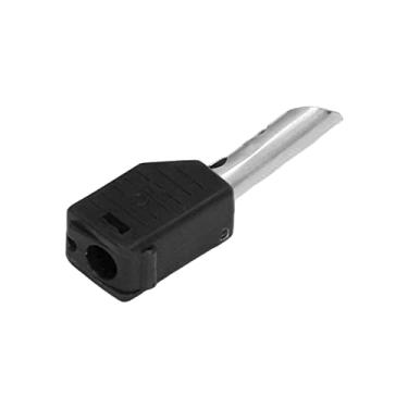 Imagem de Plugues banana, conectores empilháveis ​​Latão banhado a níquel ABS 5 cores para computadores para consoles de jogos(Preto)