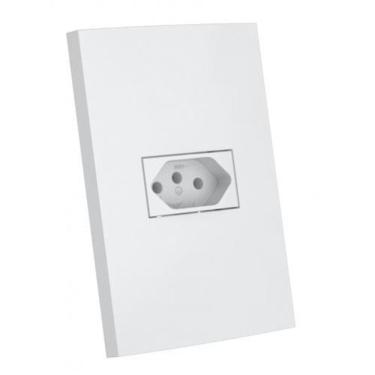 Imagem de Conjunto Tomada 10A Horizontal 4X2 Enerbras Dubai Ed5410-En